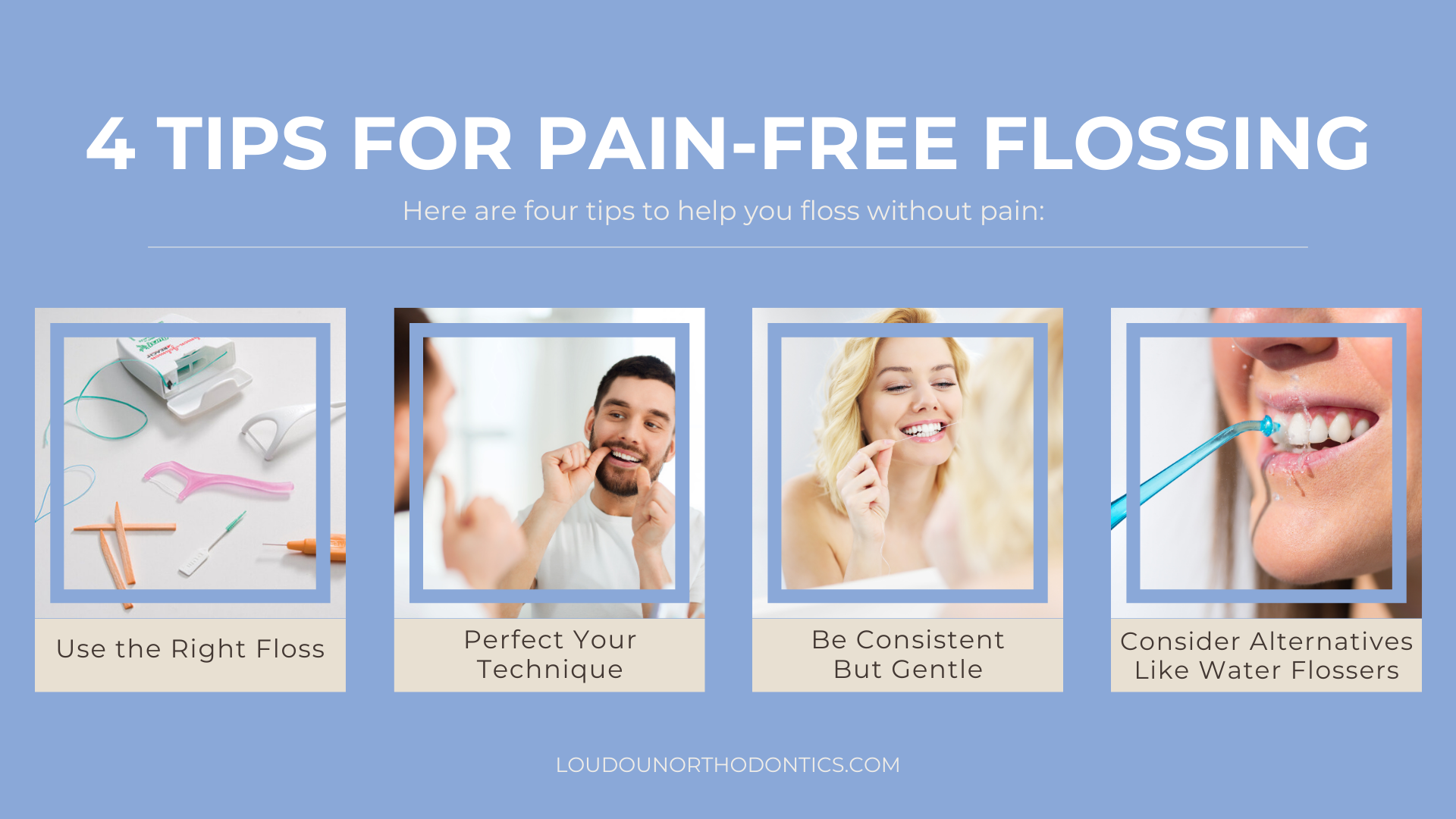 4 Tips for Pain-Free Flossing