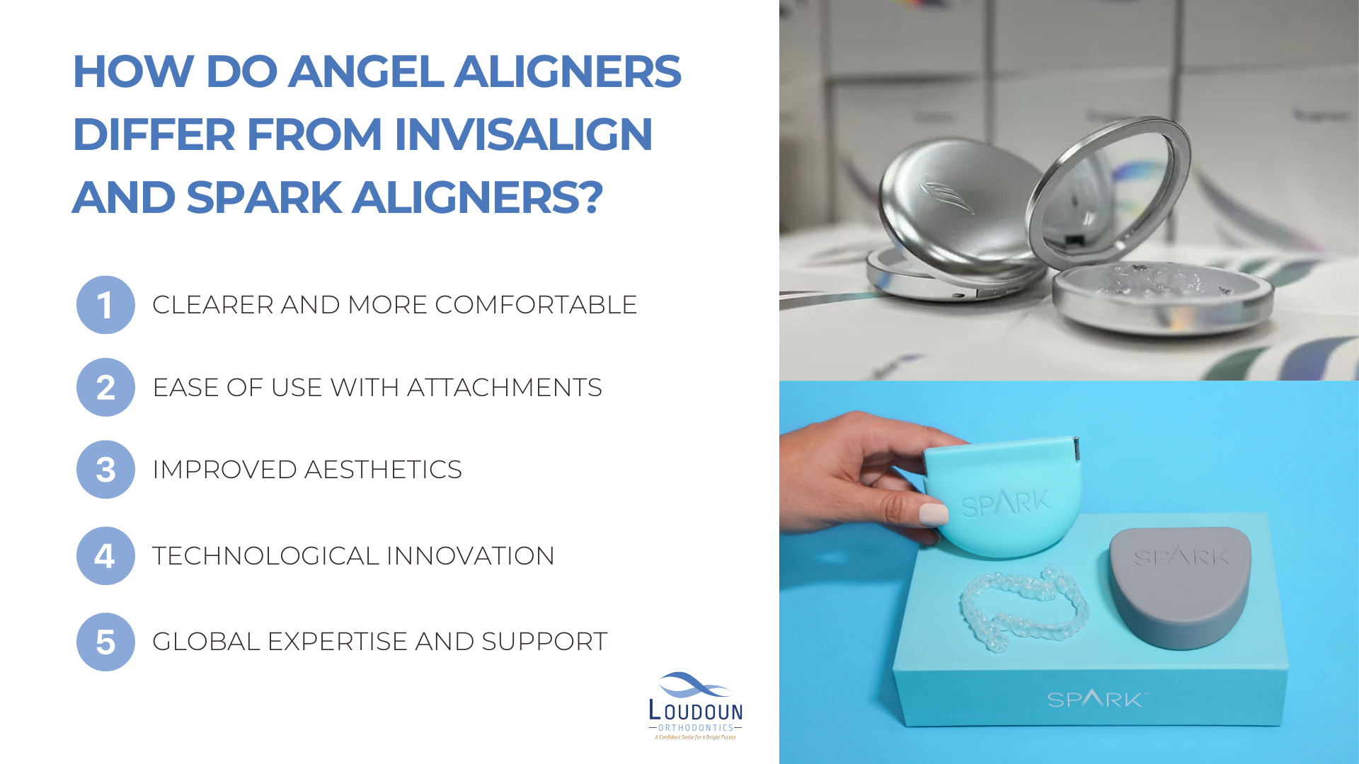 How Do Angel Aligners Differ from Invisalign and SPARK Aligners