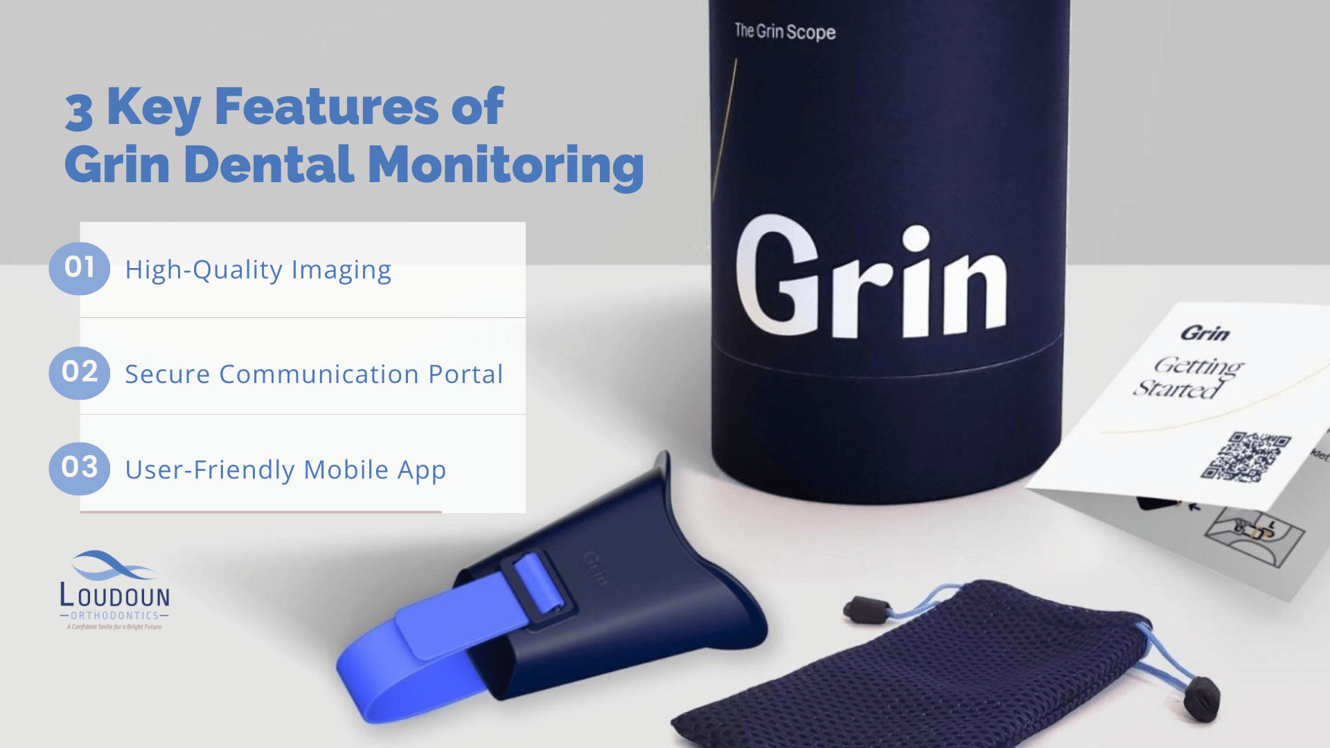 3 key features of grin dental monitoring